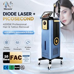 Diode Pico Laser Ice Cooling Hair Reduction Pigment Removal Beauty Device
