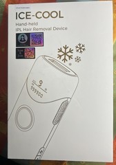 NEW ICE Cool Hand Held IPL Hair Removal Device Arms/Lips/Leg/Bikini/Back SEALED