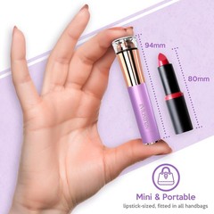 Portable Facial Hair Remover for Women – Painless, Fast & Mini, Amethyst