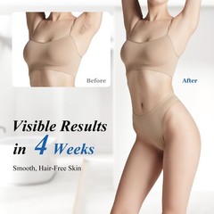 At-Home Painless IPL Hair Removal Device for Face, Legs, Bikini Line – 9 Levels