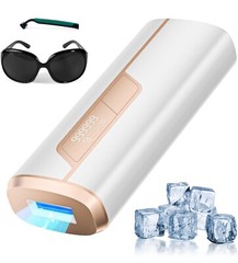 IPL Laser Hair Removal Device – Painless Ice Cooling – Permanent For Men/Women