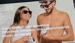 5min Skin Sculpt 2.0 Painless IPL Hair Removal Device, Sealed, Never Opened.