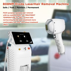 High Strength 3-Wave 808nm 755 1064nm Diode Laser Permanent Hair Removal Beauty