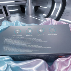 DermRays LHR-V6S-1064 Laser Hair Removal Device IPL SilkPro Complete In Box