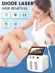 808 laser hair removal device, body, face, underarm cooling head, white