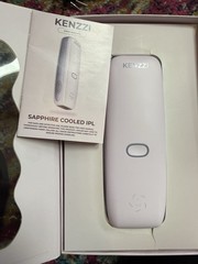 KENZZI Sapphire Cooled IPL Hair Removal Device, Dual Pulse, purple