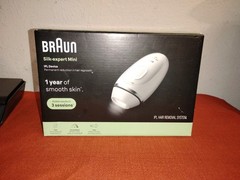 Braun Silk-expert Mini IPL Hair Removal Device SensoAdapt Corded for Face & Body