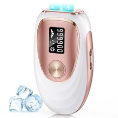 OREETH IPL Laser Hair Removal Device, 45°F Ice-Cooling, TM002 – Rose Gold