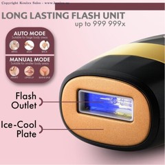 HKESTG IPL Laser Ice Cool Hair Remover – color black