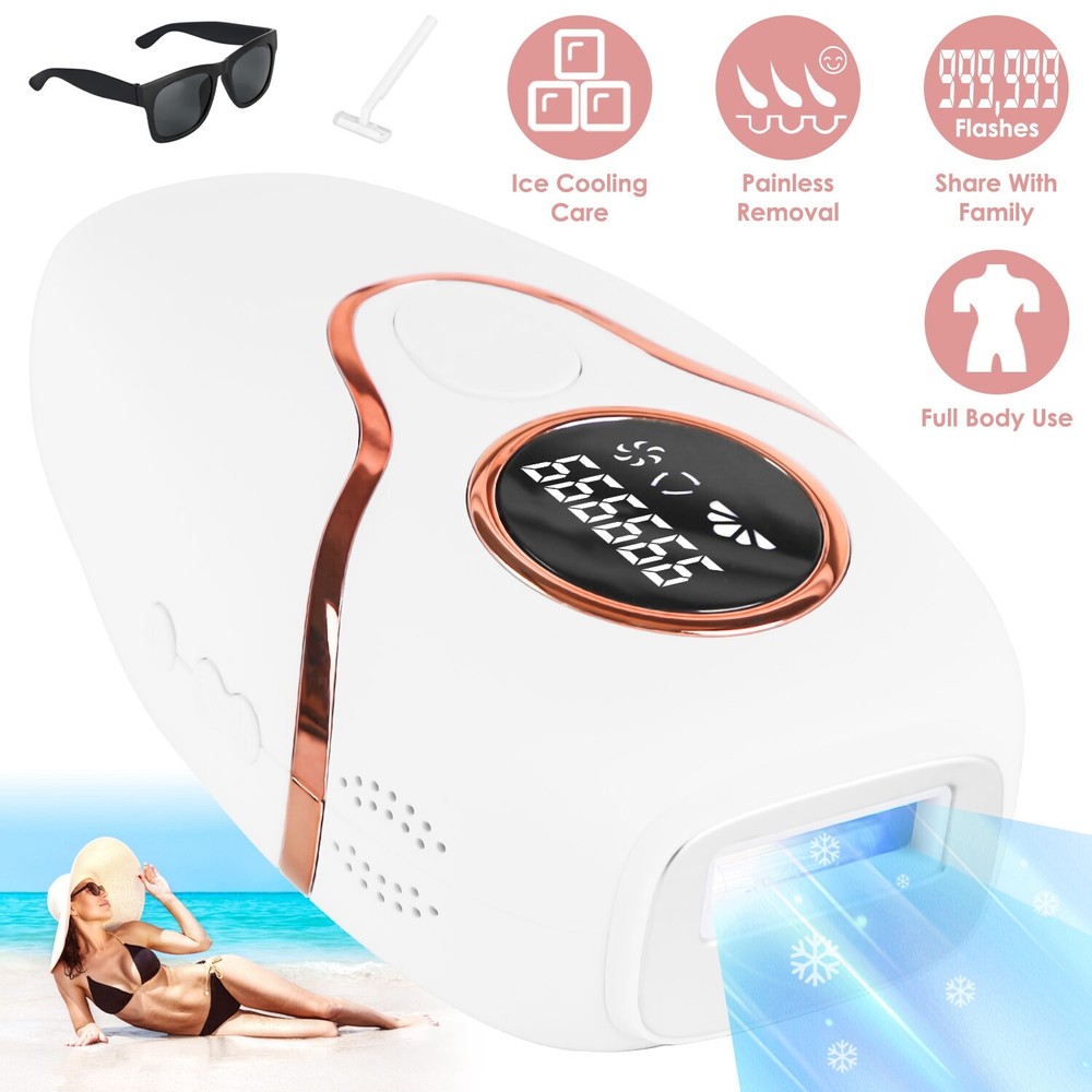 IPL Laser Hair Removal Flashes Permanent Hair Remover Painless Remover for Women