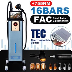 2in1 Picosecond Diode Laser Machine for Hair & Tattoo Removal 16 Bars 4 Wave