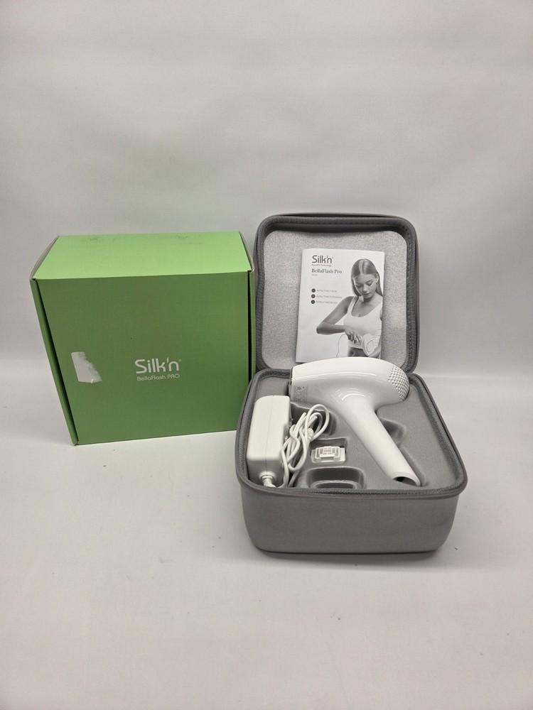 Silk’n Bella Flash Pro White Corded Laser Hair Removal Device With Case