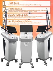 Fractional Laser Co2 Nd Yag Laser Tattoo Remove Facial Skin Rejuvenation Machine