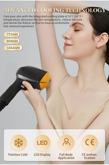 808nm Diode Laser Hair Removal Machine Ice Cooling Salon Home CE Certified