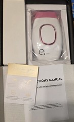 ELTENA IPL Hair Removal Device Kit, Adjustable Speeds, UV Glasses, Razor