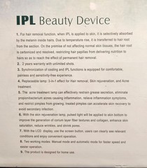 DEESS IPL Hair Removal, Skin Rejuvenation & Acne Treatment Beauty Device GP590