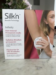 Silk’n Infinity IPL Hair Removal Device eHPL Technology, Skin Color Sensor, Whi…
