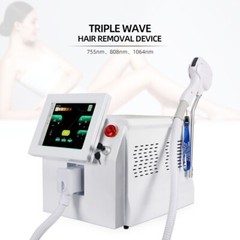 755 808 1064nm Painless Diode Laser Hair Removal Ice Titanium Laser Epilator