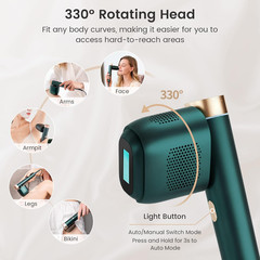 Laser Hair Removal, IPL Hair Removal for Women and Men, 37°F Painless Sapphire I