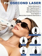 2-In-1 Diode Hair Removal Picosecond ND-YAG Laser Tattoo Removal Machine