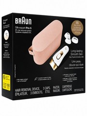 Braun Silk Expert Pro 5 IPL Hair Removal System PL5347 w/ Attachments & Case