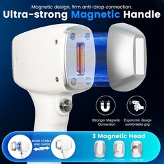 Diode Laser Hair Removal Machine 10Bars 4 Wavelength Painless Permanent Salon