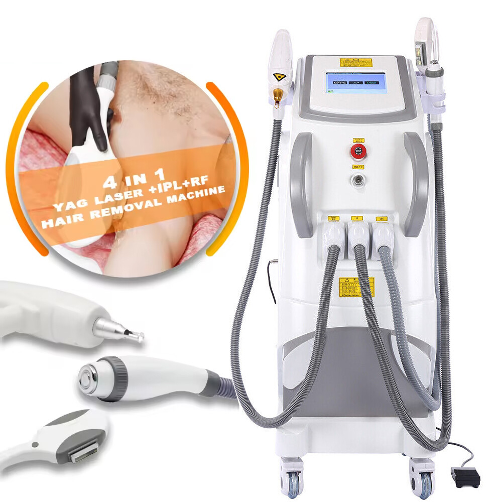 3in1 IPL OPT SHR Hair Removal RF YAG Picosecond Tattoo Removal Skin Care Machine