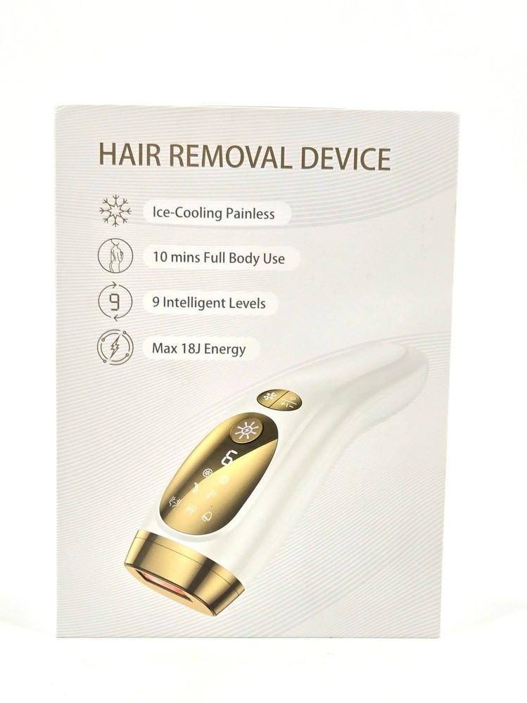 Laser Hair Removal for Women and Men – IPL Hair Removal Ice-Cooling System