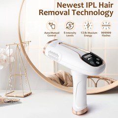 IPL Hair Removal Device 999999 Flashes Permanent At-Home Women Men New