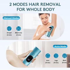 IPL Laser Hair Removal Device Ice Cooling 999,999 Flashes LED Display
