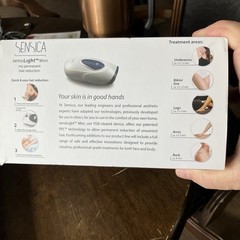 Sensica Sensilight Mini Hair Removal For Women/Men NOB Permanent Loss