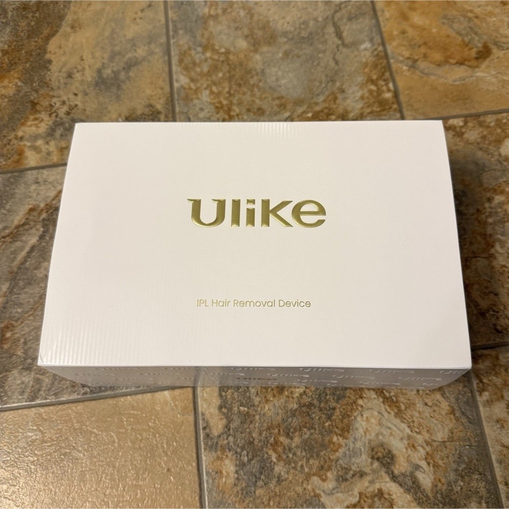 Ulike IPL Hair Removal Device Purple Corded Electric with Accessories