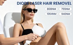 2 In 1 808nm Diode Laser Hair Removal & Pico Laser Tattoo removal Machine 10bar