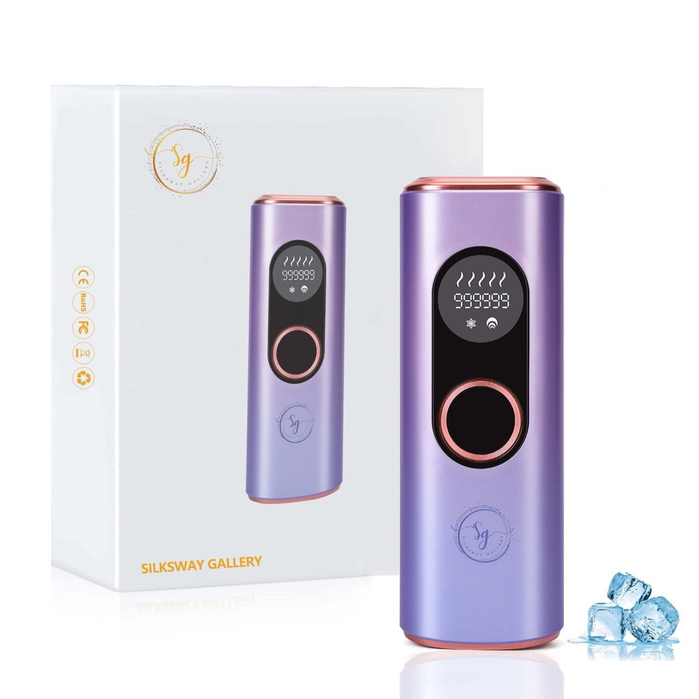 IPL Laser Hair Removal Device, Ice-Cooling Painless Hair Remover For Women,Men