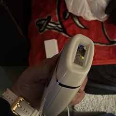 Nood IPL Hair Removal Device LCD Display 600000 Flashes Corded Electric White