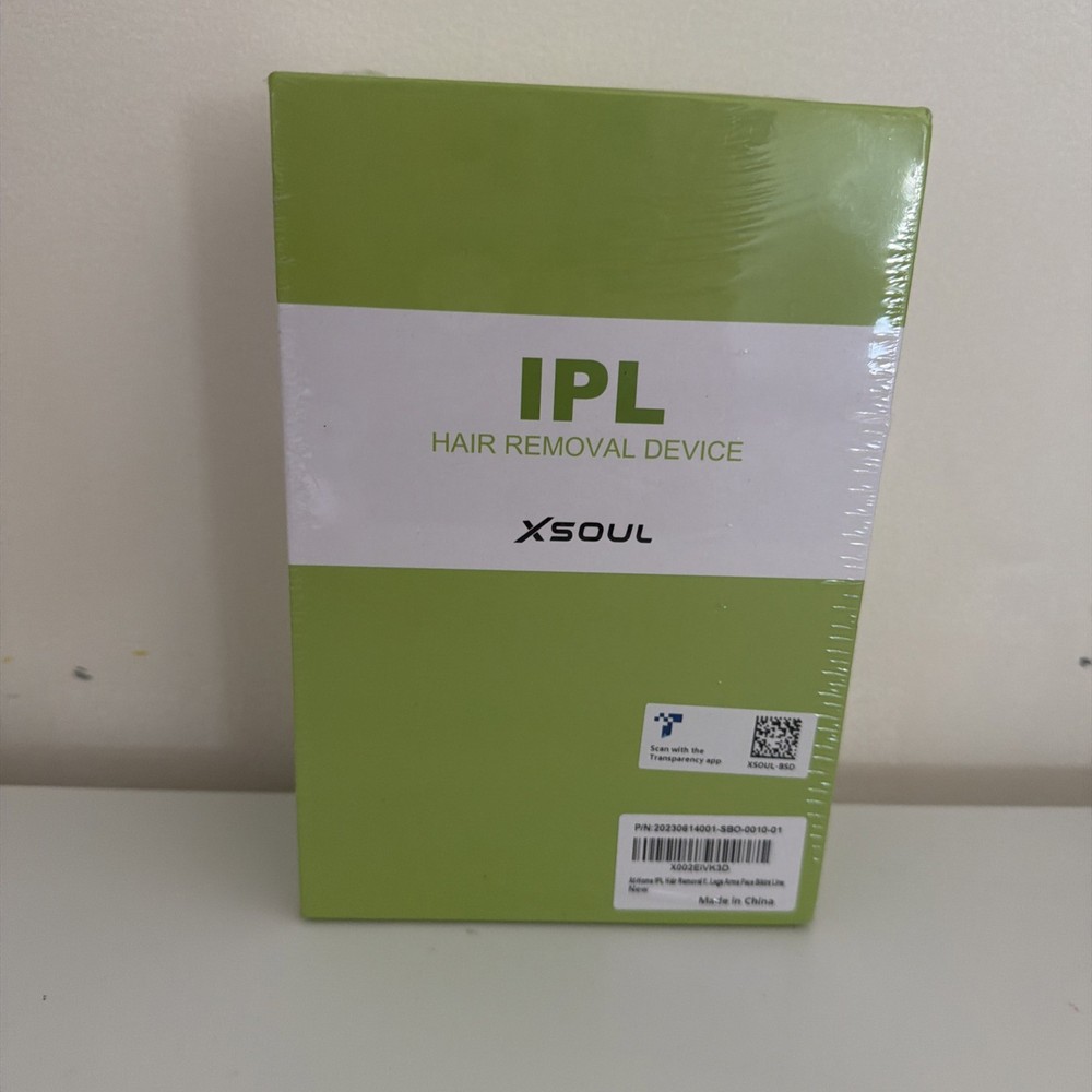 Permanent Hair Removal, XSOUL IPL Laser Hair Removal for Women/Men, at-Home SEAL