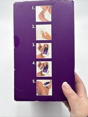 Silk’n Flash & Go Hair Removal System Device W Box Instructions Cord CD