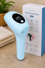 IPL Laser Hair Removal Device 900000 Flashes Ice Cooling 8 Level Epilator