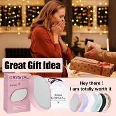 Crystal Hair Eraser,Physical Glass Hair Removal,Reusable Nano Hair Remover Stone