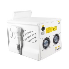 Laser hair removal device, facial, body, and underarm cooling system