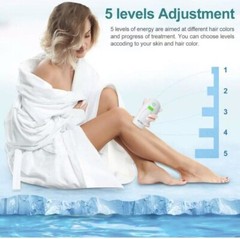 IPL Hair Removal System PELCAS 600,000 Flashes Light white