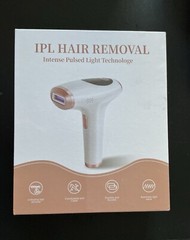 AMZGIRL TS6 Hand-Held IPL Laser Hair Removal Device 999,999 Flashes, Rose Gold