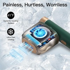 Laser Hair Removal, BoSidin IPL Removal with 200*127*52 mm, Green