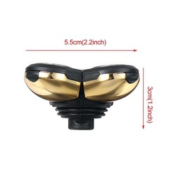 Tookie 5 Head Shaver Heads 2Pcs Shaver Blade Heads Shaver Replacement For