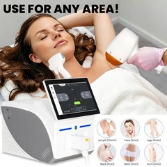 10 Bars 755/808/940/1064 Diode Laser Hair Removal Ice Cooling System Home/Salon