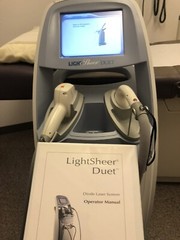 Lumenis Lightsheer Duet – 810 Diode Laser Hair Removal Medical Laser HS and ET
