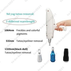 3in1 Multifunctional RF OPT Laser Tattoo Hair Removal Skin Tightening Machine