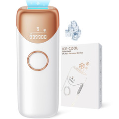 Laser Hair Removal IPL Hair Removal Device with 5℃ Ice Cooling, 3 in 1 Painless