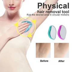 1pc Crystal Hair Removal Tool, Painless Exfoliating, Reusable Waterproof