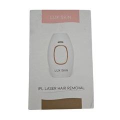 LUX SKIN IPL Laser Hair Removal Handset White Rose Gold Home Grooming Device